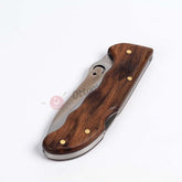 Walnut Handle LockBack Folding Knife 4 İnches Blade (2)